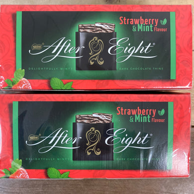 48x After Eight Mint & Strawberry Chocolate Thins (2 Packs of 24 Mints)