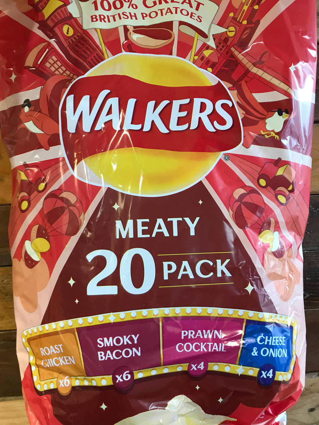 Walkers Meaty 20 Pack (20x25g)