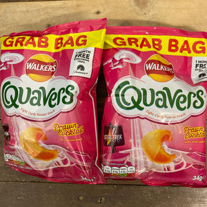 Walkers Quavers Prawn Cocktail Grab Bags