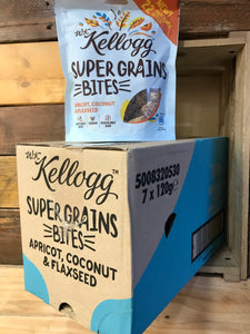 7x Kellogg Super Grains Bites Apricot, Coconut & Flaxseed (7x120g)