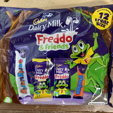 12x Cadbury Dairy Milk Freddo & Friends Treatsize Chocs (1 Pack of 12)