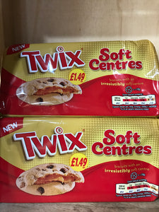2x Twix Soft Centres Biscuits (2x144g)