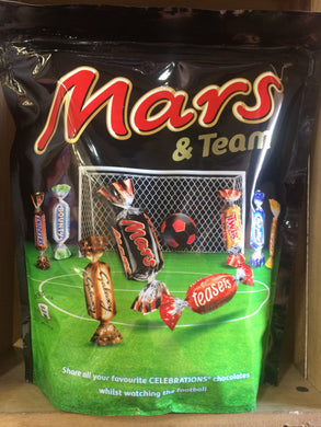 Mars & Team Celebrations Chocolate Mix 450g Pouch