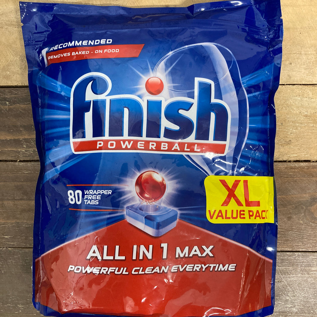 Finish Powerball All in One Max Dishwasher Tablets
