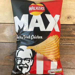 4x Walkers Max Kentucky Fried Chicken Share Bags (4x140g)
