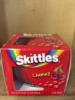 Skittles Cherry Scented Candle 85g