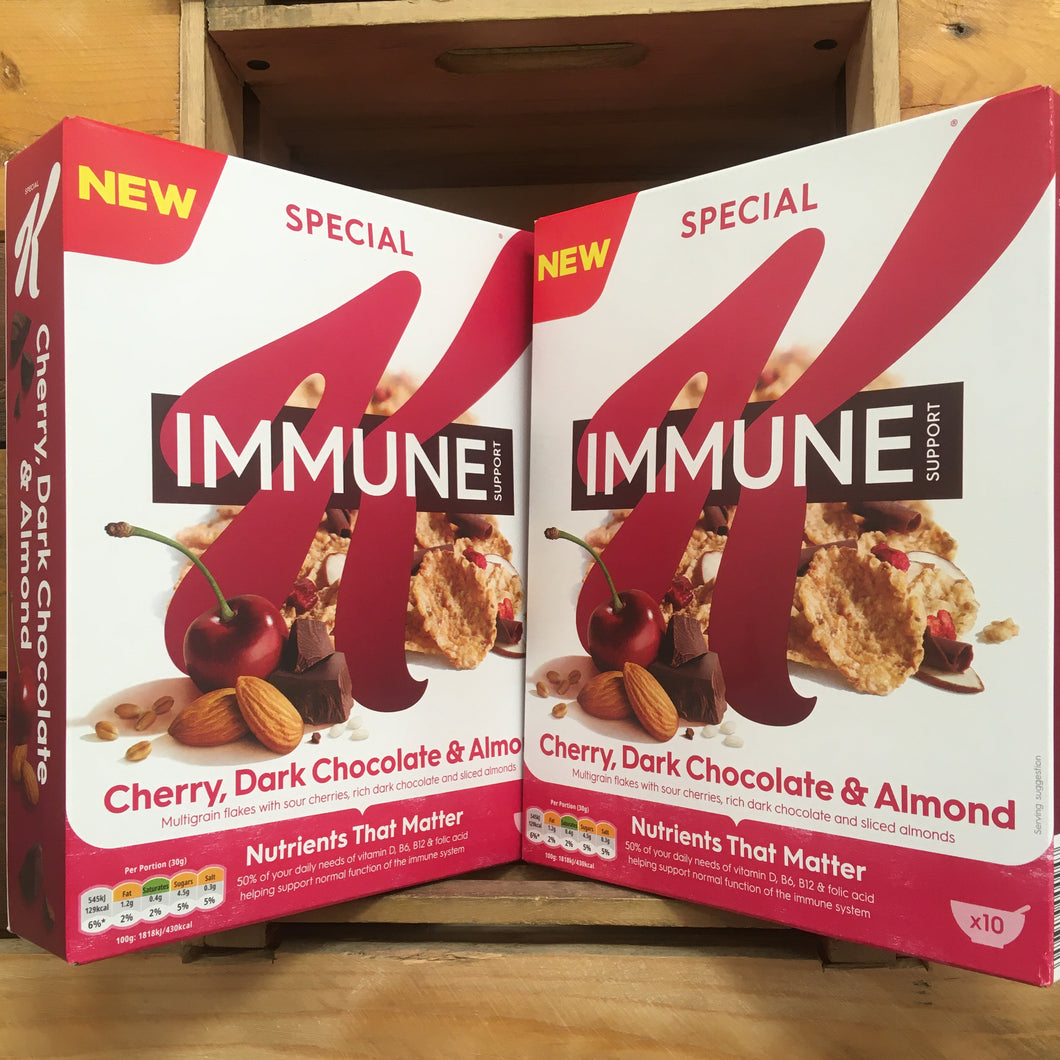 2x Kellogg's Special K Immune Cherry, Chocolate & Almond (2x320g)
