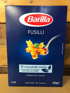 Barilla Italian Fusilli Pasta 500g