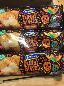 3x McVitie's Funny Bones Sticky Toffee Flavour Cakes