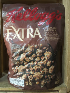Kellogg's Extra Chocolate Chips & Hazelnut Cereal 375g