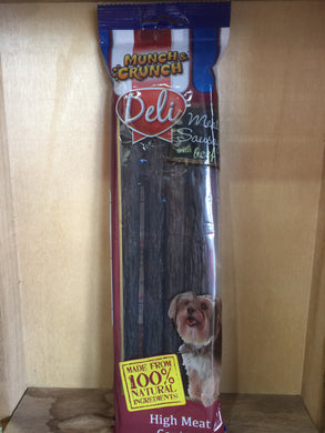 Munch & Crunch Deli Meaty Sausages with Beef 135g