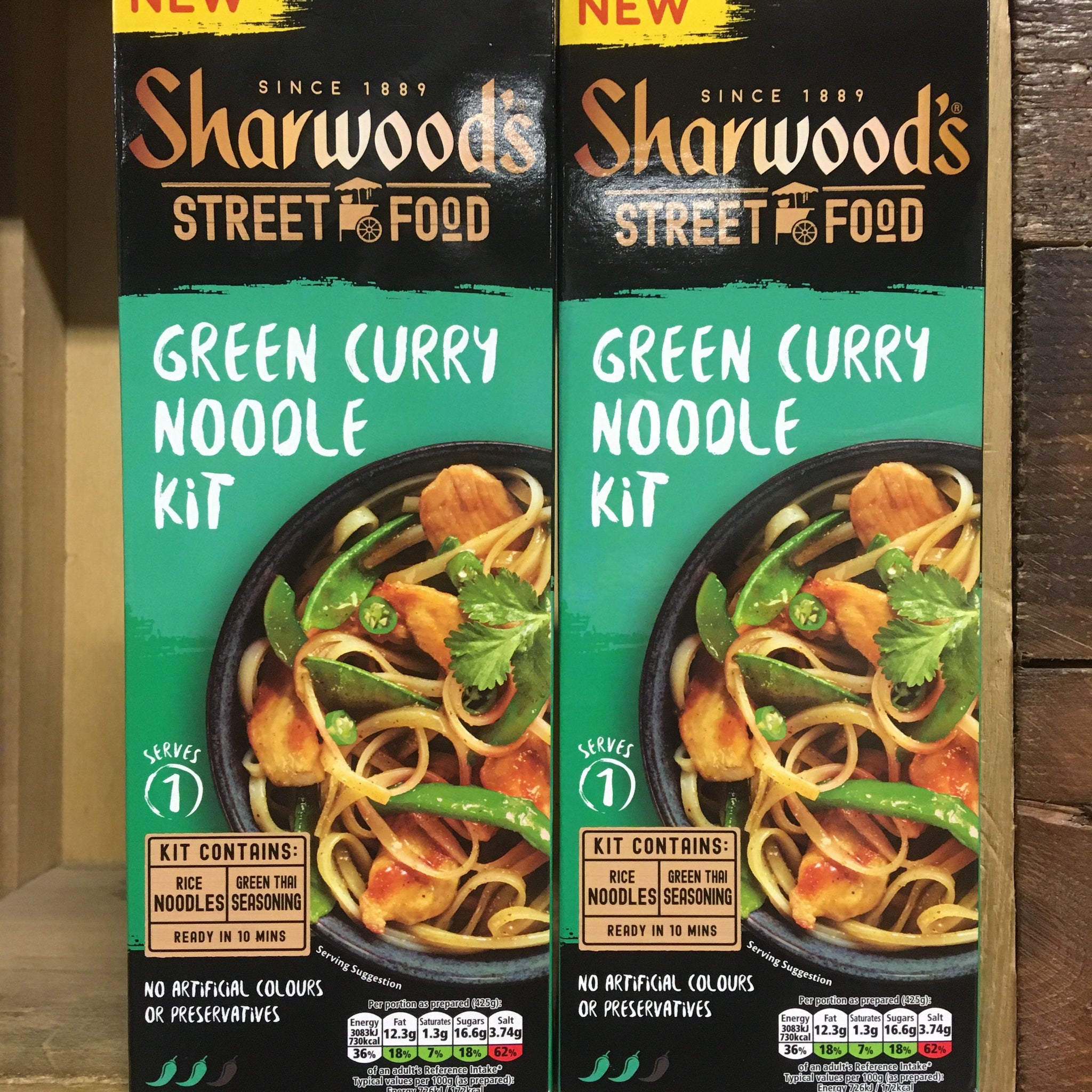 Sharwoods store green curry