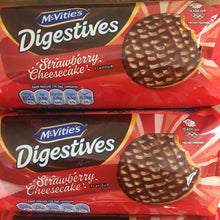 3x McVitie's Chocolate Digestives Strawberry Cheesecake (3x243g)