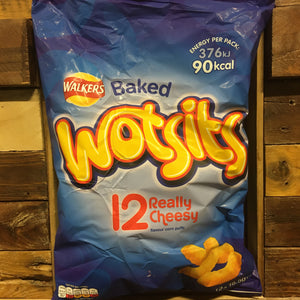 12x Walkers Wotsits Really Cheesy Snacks (12x16.5g)