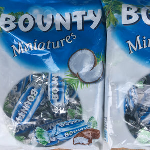 2x Bounty Miniatures Bags (2 Bags of 150g)