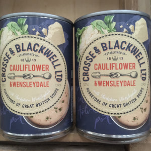 2x Crosse And Blackwell Cauliflower & Wensleydale Soups (2x400g)