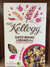 Kellogg's Super Grains Granola Cranberry, Sultana & Spelt 570g