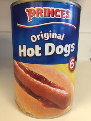 Princes Original Hot Dogs 6