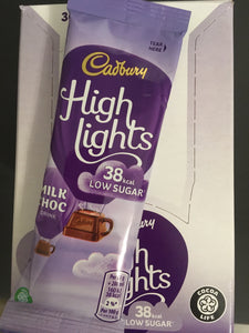 30x Cadbury Highlights Instant Milk Chocolate Drink (30x11g)