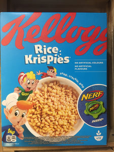 Kellogg's Rice Krispies (with Free Nerf Sports) 375g
