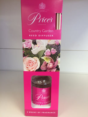 Price's Country Garden Reed Diffuser 100ml
