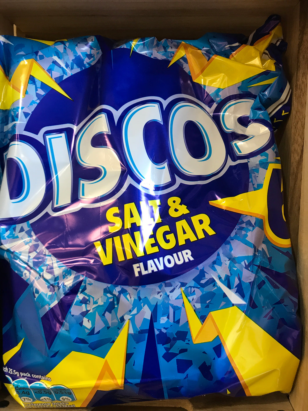 Discos Salt & Vinegar Flavour 6x25.5g