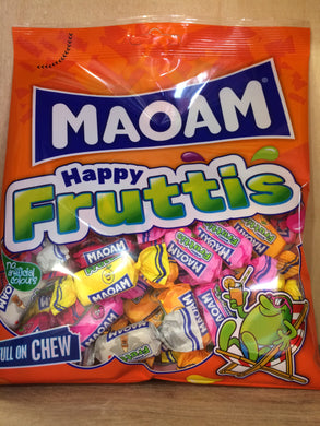  Haribo Maoam Happy Fruttis -175 g Bag : Gummy Candy