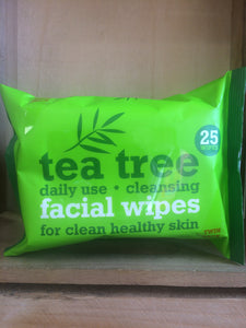 Tea Tree Cleansing Wipes Twin Pack 2x25's
