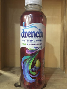 Drench Blueberry & Pear Juicy Spring Water 500ml