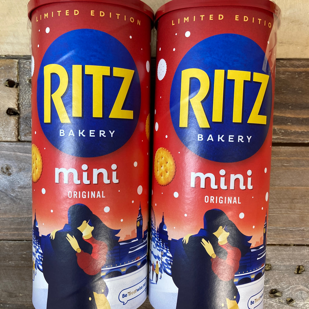 New Ritz Mini 2x Ritz Mini Original Savoury Cracker Tubes (2x200g) & Low Price Foods Ltd