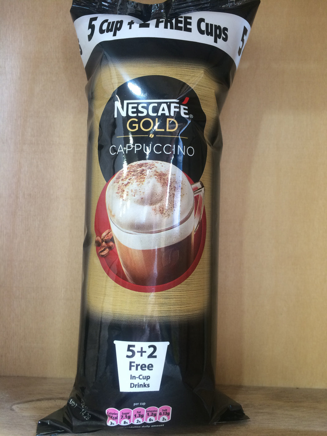 Nescafe Gold Cappuccino Coffee 7 Cups