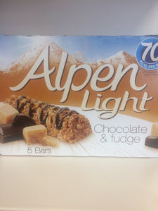 Alpen Light Chocolate & Fudge Bars 5x 19g