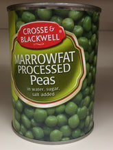 Crosse & Blackwell Marrowfat Processed Peas in Water 550g