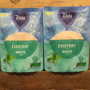 2x Tilda Everyday White Rice (2x250g)