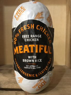 Meatiful Free Range Chicken with Brown Rice Dog Food 320g