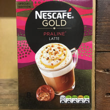 16x Nescafe Gold Praline Latte Sachets (2 Packs of 8 Sachets)