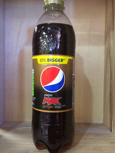Pepsi Max Ginger Zero Sugar 600ml