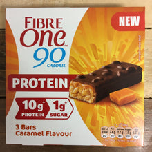 12x Fibre One Protein Caramel Bars (4 Packs of 3x24g)