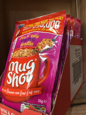 10x Mugshot Peri Peri Noodles (10x56g)