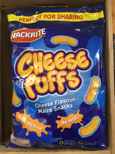 Snackrite Cheese Puffs Cheese Flavour Snack Sharing Bag 150g