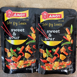 Amoy Stir Fry Tangy Sweet And Sour Sauce 120g