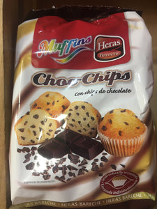 Heras Bareche Choc Chips Muffins 8 Pack 256g