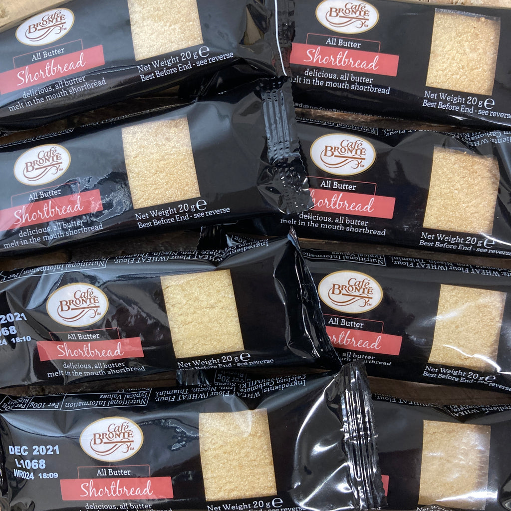 Bronte Shortbread 12x Café Brontë All Butter Shortbreads (12x20g) & Low Price Foods Ltd