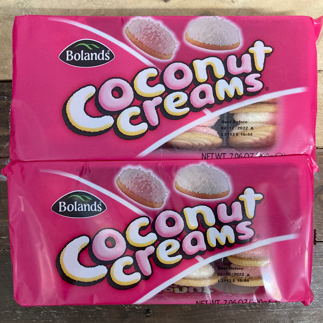 Bolands Coconut Creams 200g