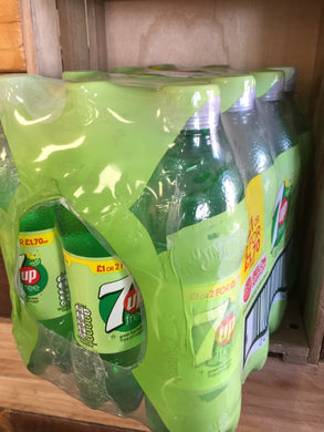 12x 7up Free 500ml