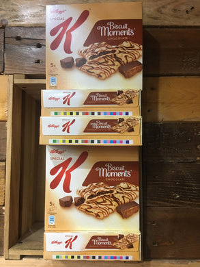 30x Kelloggs Special K Biscuit Moments Chocolate Bars (6x5x25g)