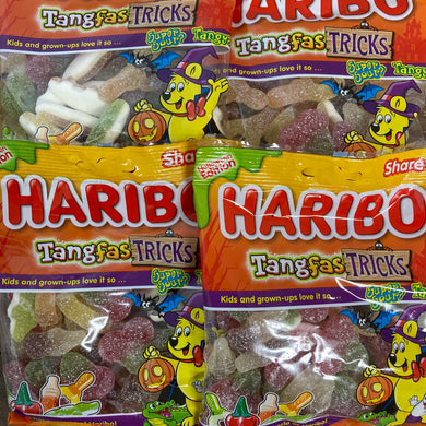 1kg of Haribo Tangfastics - Tangfastricks (6x 175g Share Bags)