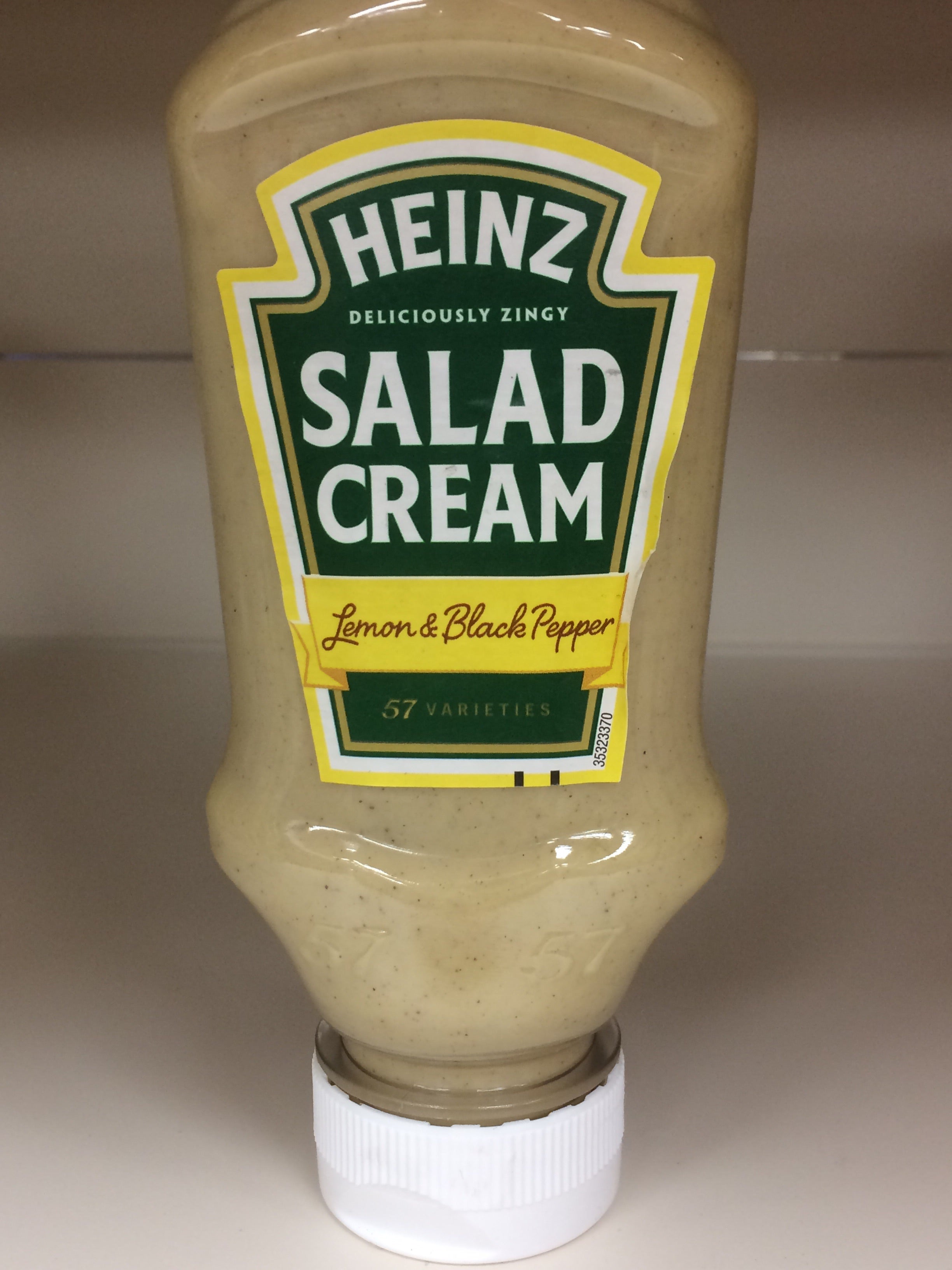 black bean and corn salad with honey-lime dressing Heinz Salad Cream with Lemon & Black Pepper 235g