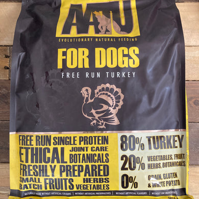 Aatu Grain-free Adult Dry Dog Food Free Run Turkey 5Kg
