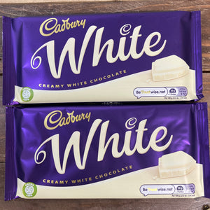 3x Cadbury Creamy White Chocolate Bars (3x180g)